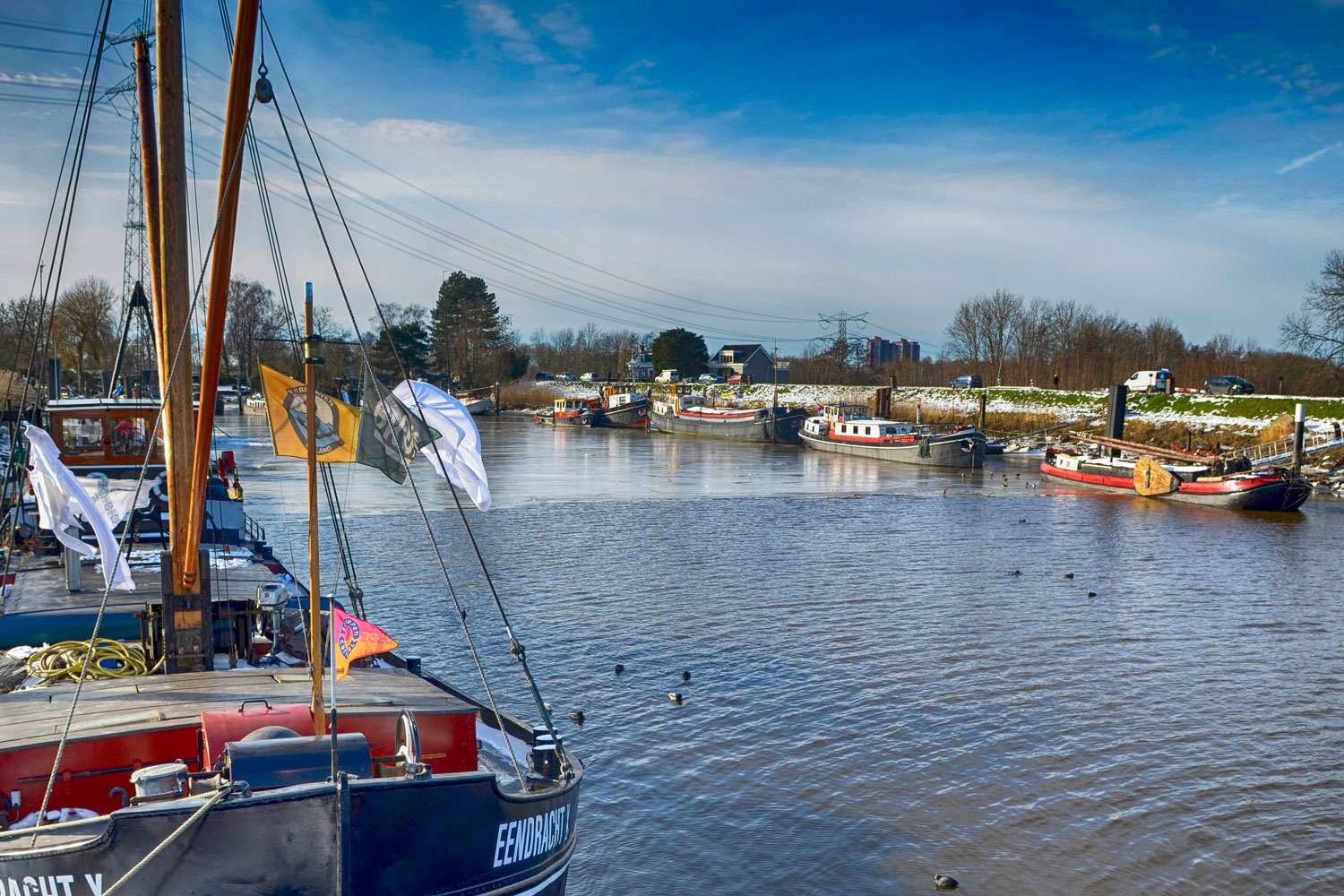Werkhaven Hitland, februari 2021